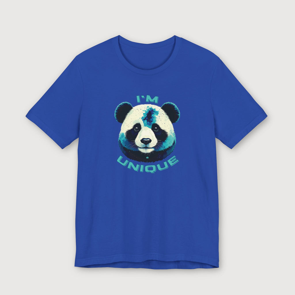 I'm Unique - Blue Panda - T-Shirt
