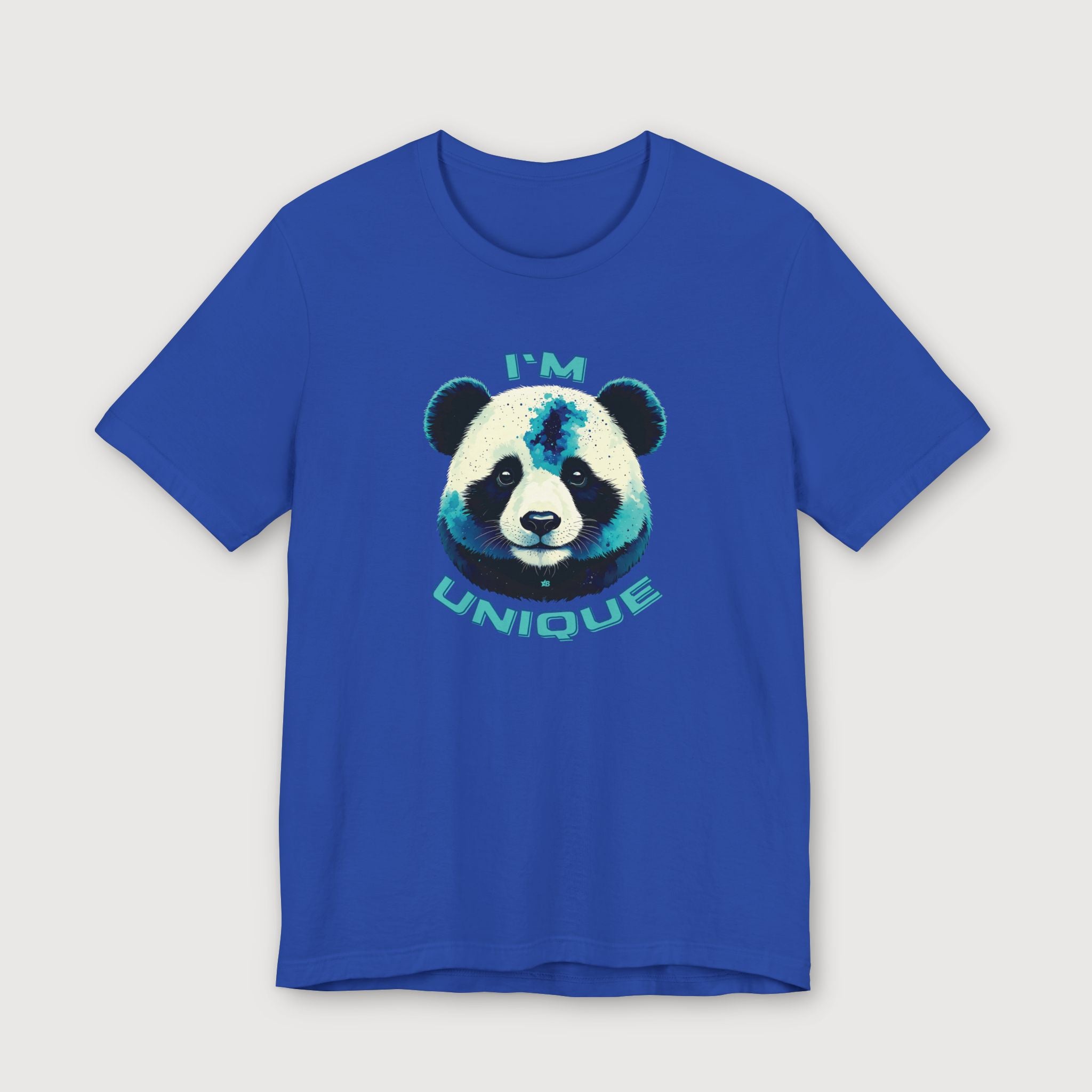 I'm Unique - Blue Panda - T-Shirt
