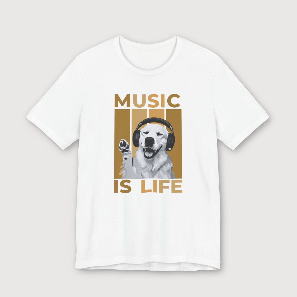 Music is Life - Dog - T-Shirt