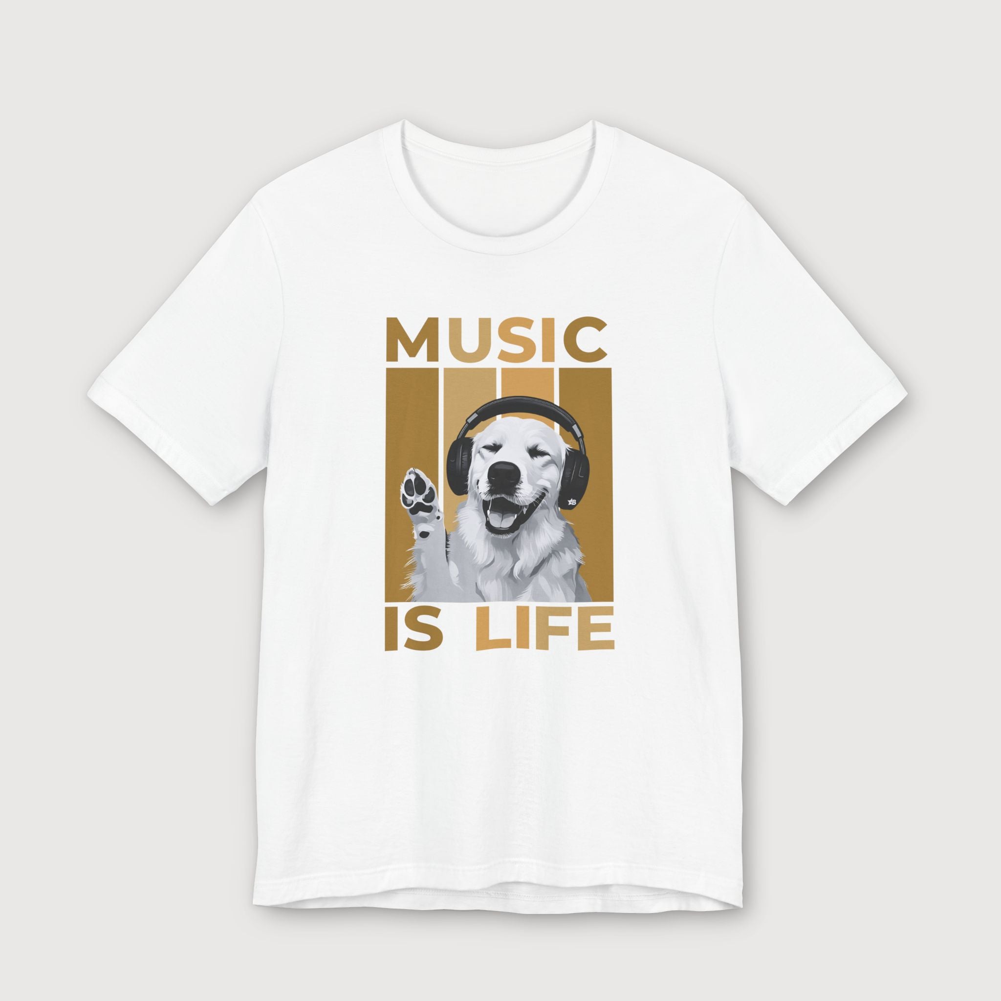 Music is Life - Dog - T-Shirt