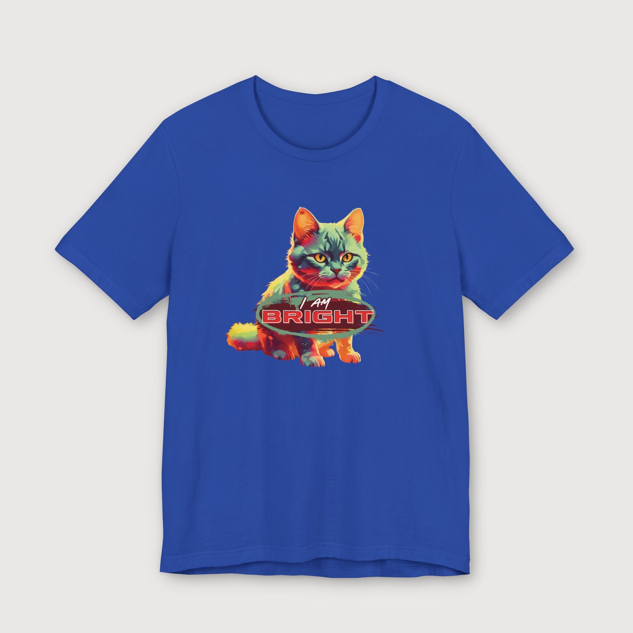 I am Bright -  Lava Glow Cat - T-Shirt