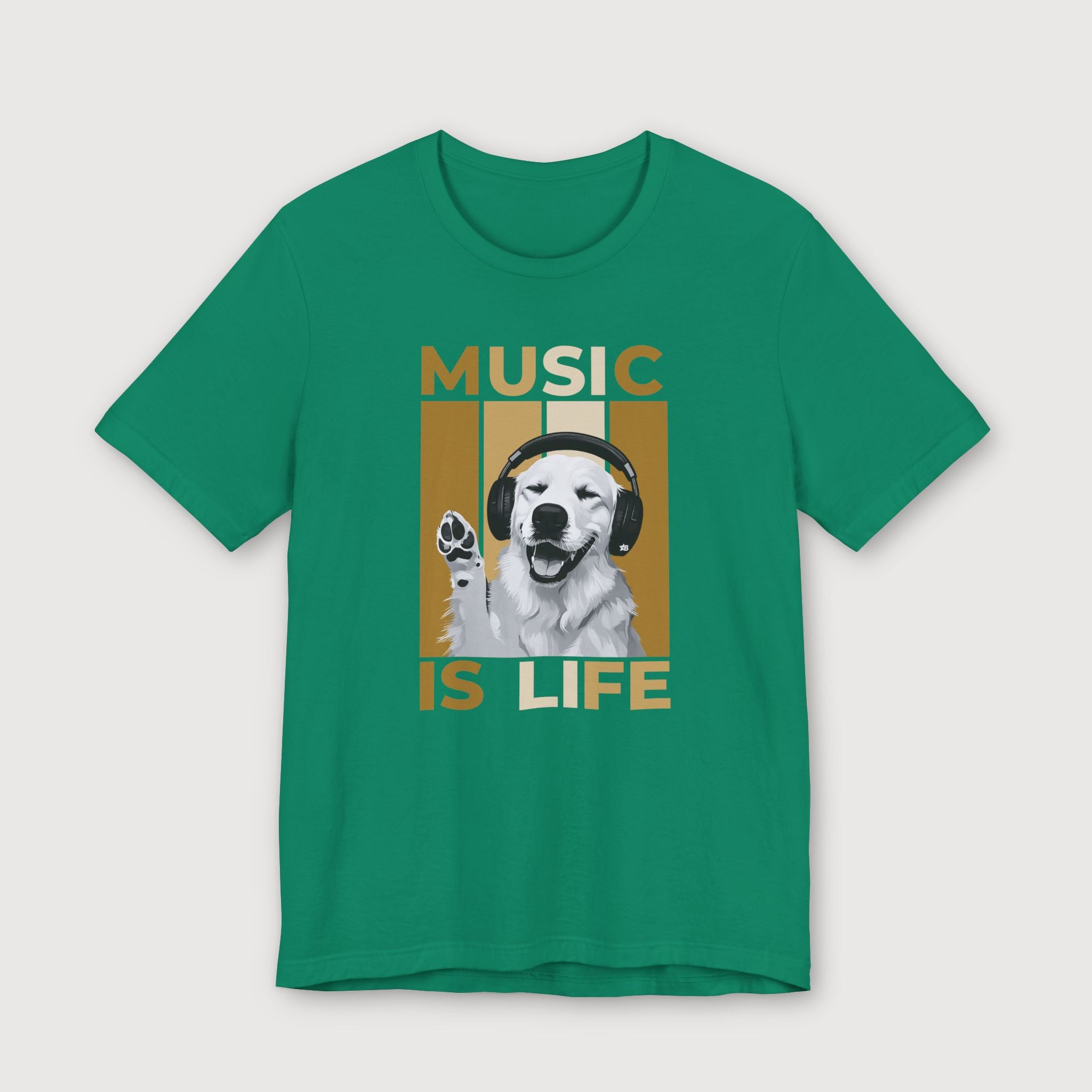 Music is Life - Dog - T-Shirt