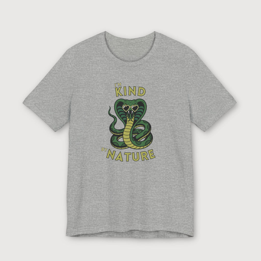 I'm Kind by Nature - Green Cobra - T-Shirt