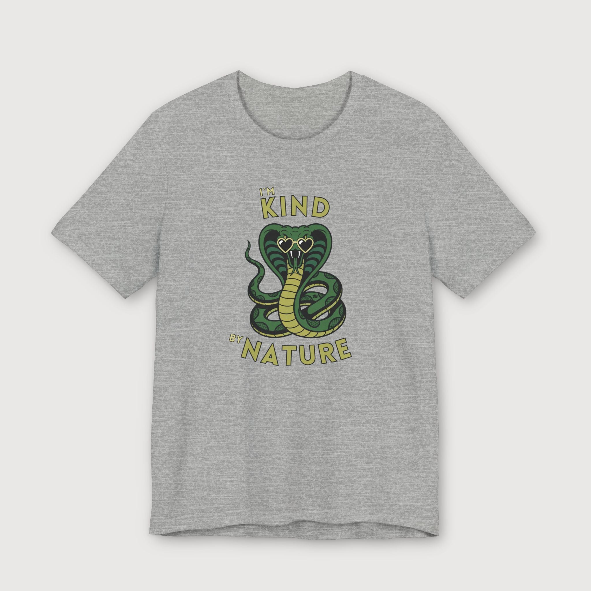 I'm Kind by Nature - Green Cobra - T-Shirt