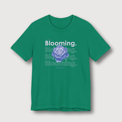 I am Blooming - Lavender Blue Flower