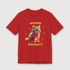 Shine Bright - Sunset Cat - T-Shirt