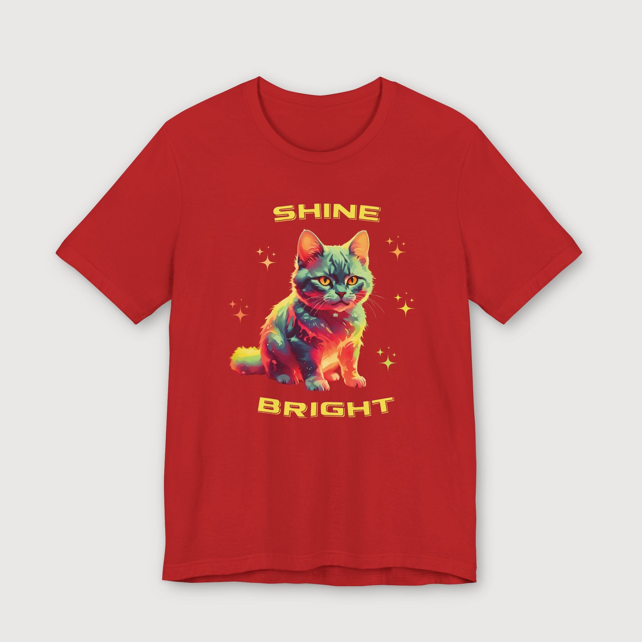 Shine Bright - Sunset Cat - T-Shirt