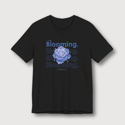 I am Blooming - Lavender Blue Flower