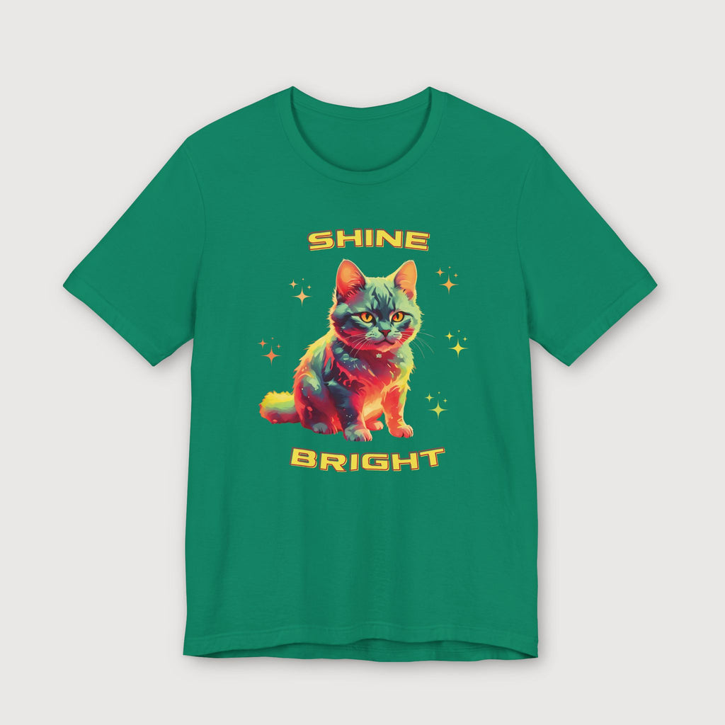 Shine Bright - Sunset Cat - T-Shirt