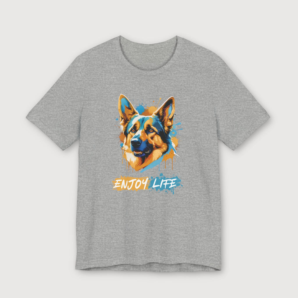 Enjoy Life - Blue Dog - T-Shirt