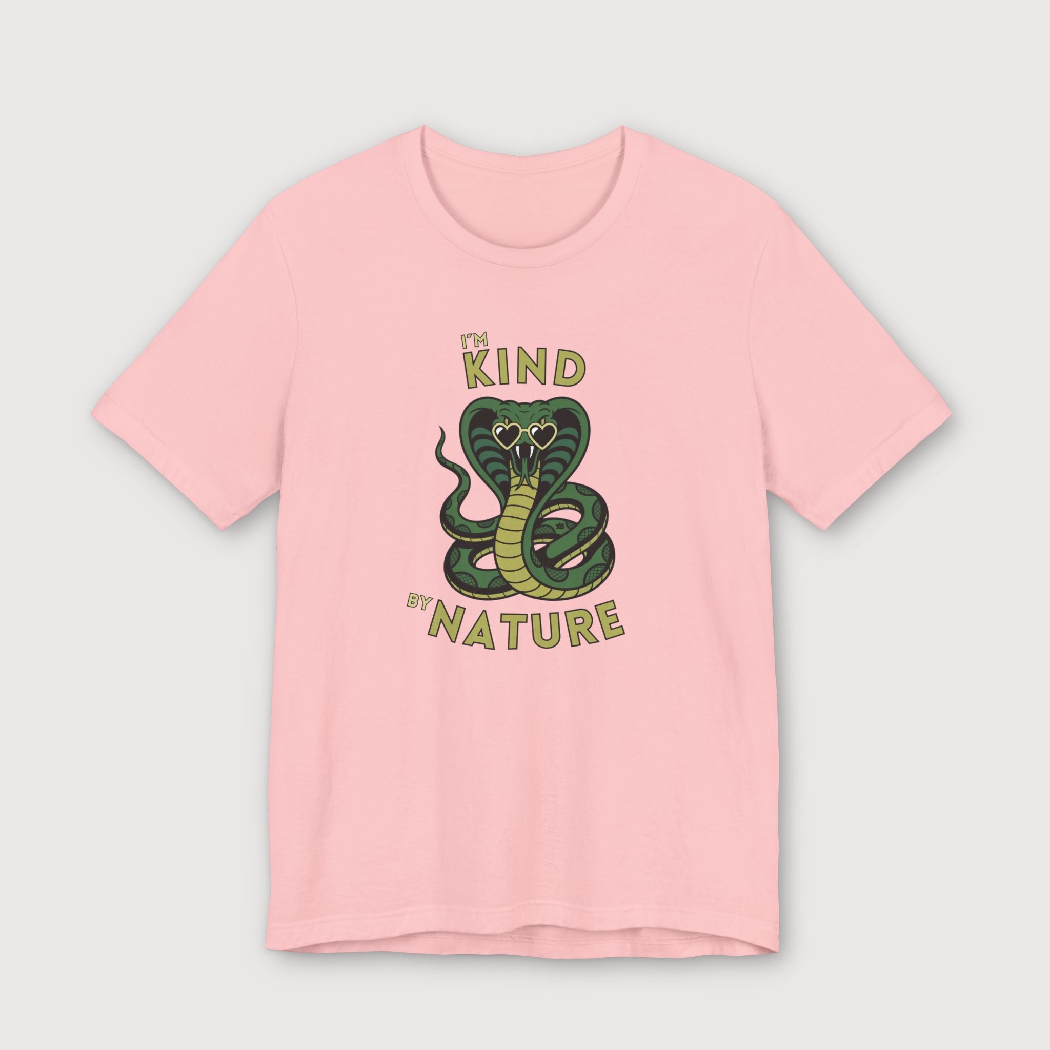 I'm Kind by Nature - Green Cobra - T-Shirt