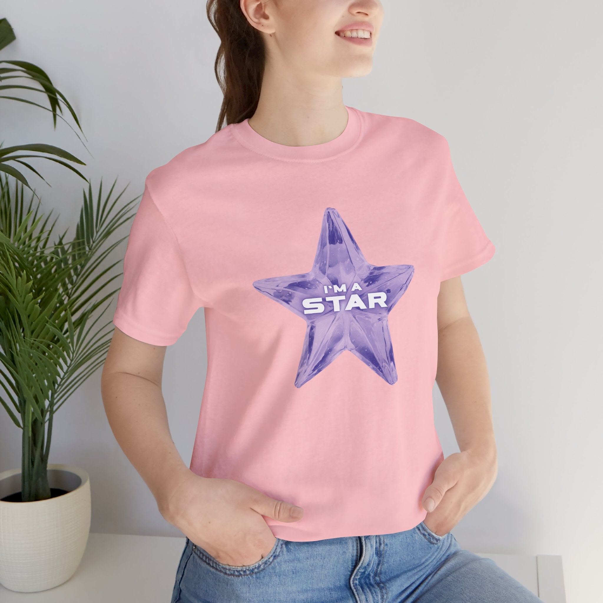 I'm a Star - Purple Star - T-Shirt