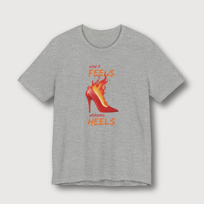 How it Feels Wearing Heels - Red Shoe