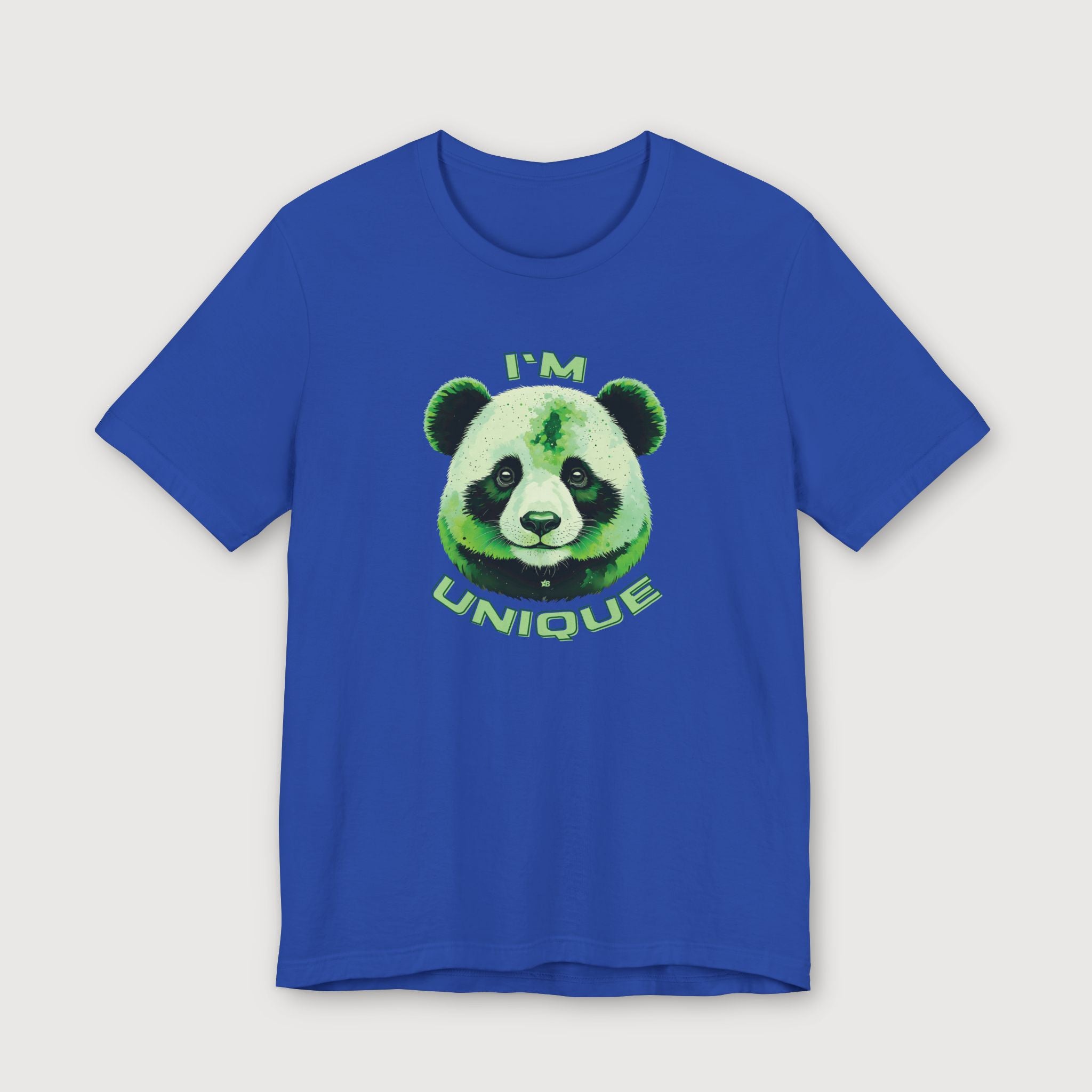I'm Unique - Green Panda - T-Shirt