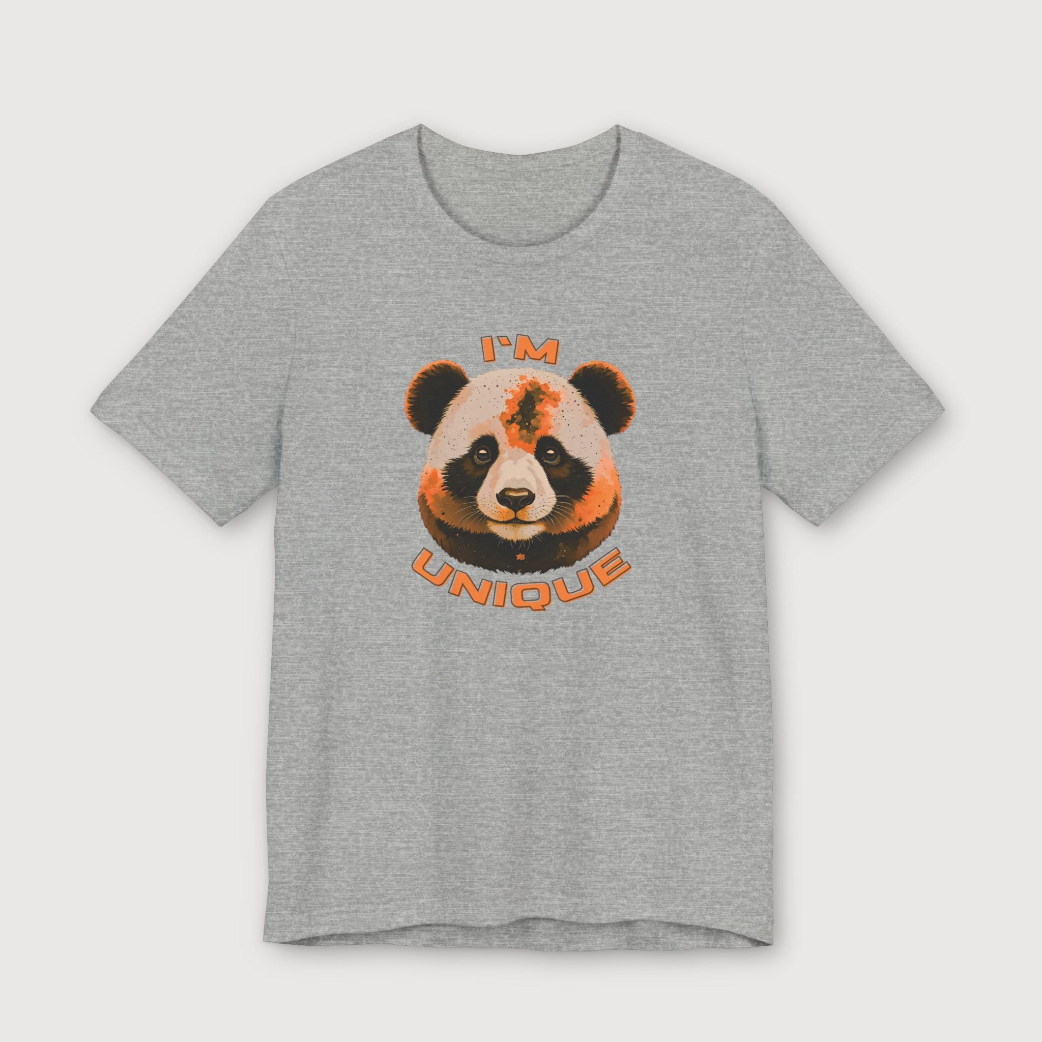 I'm Unique - Orange Panda - T-Shirt