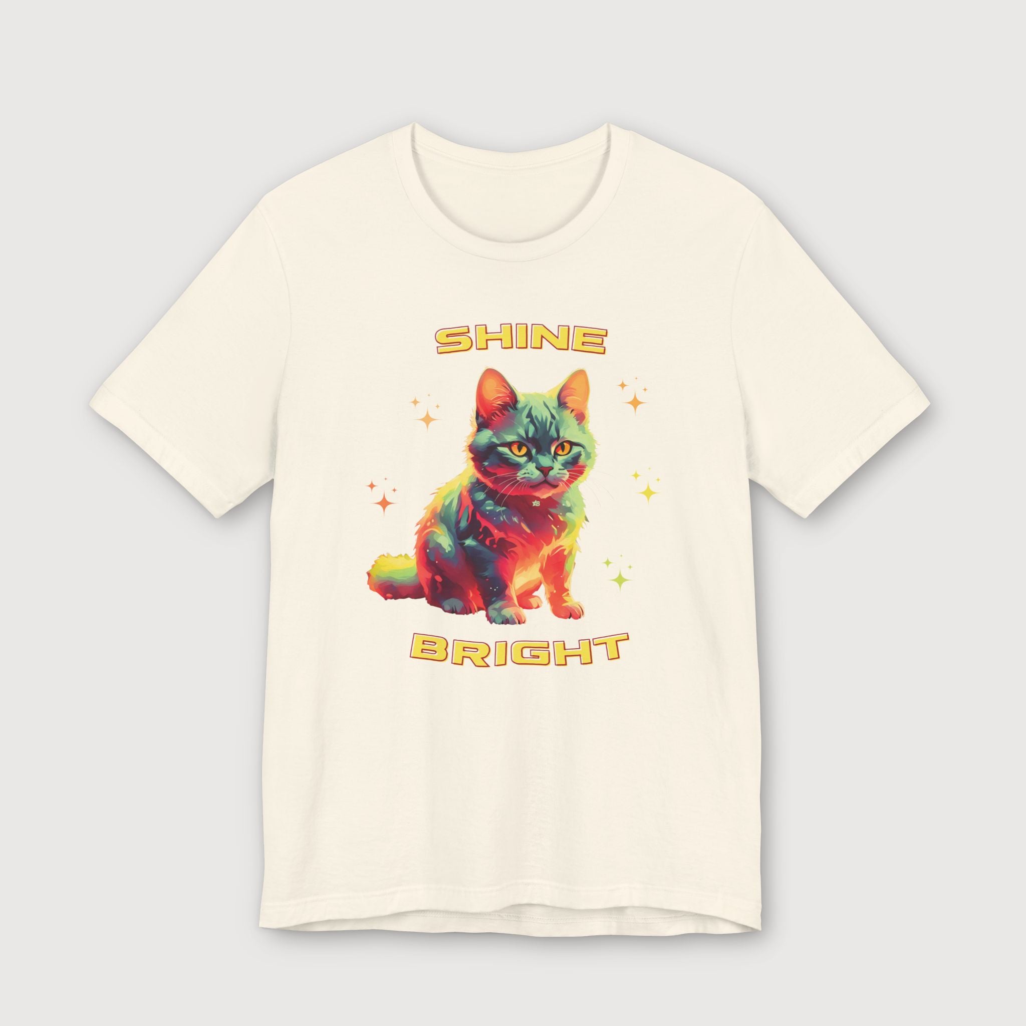 Shine Bright - Sunset Cat - T-Shirt