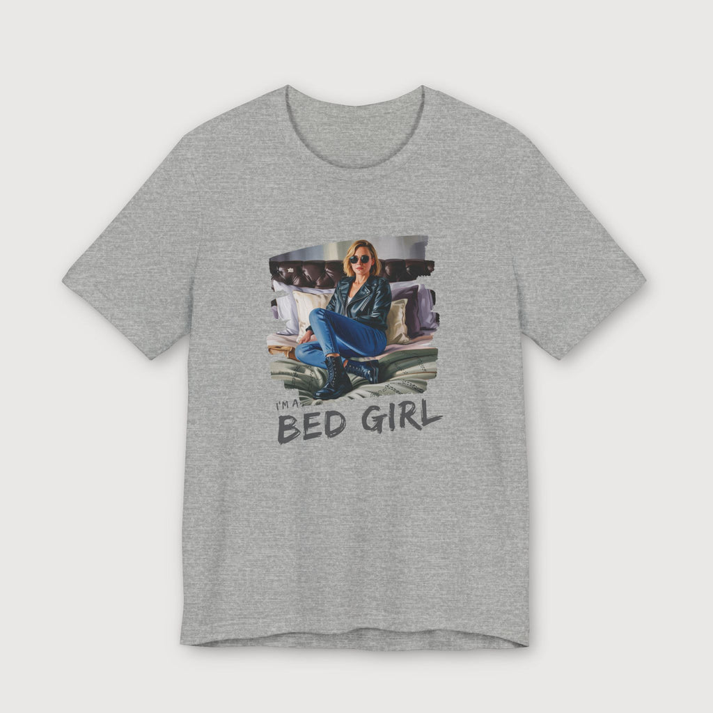 I'm a Bed Girl - Golden Flame - T-Shirt
