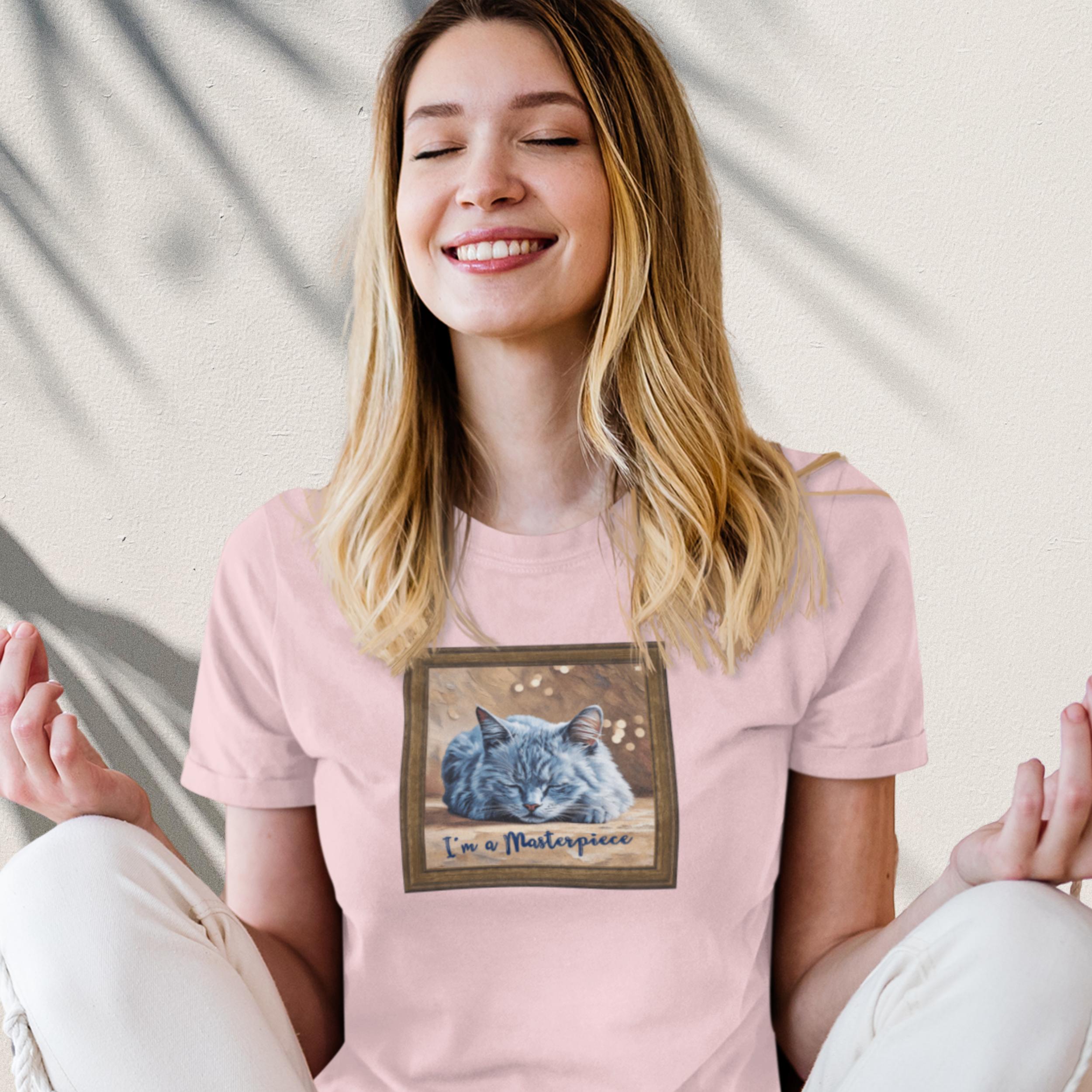 I'm a Masterpiece - Cat - T-Shirt