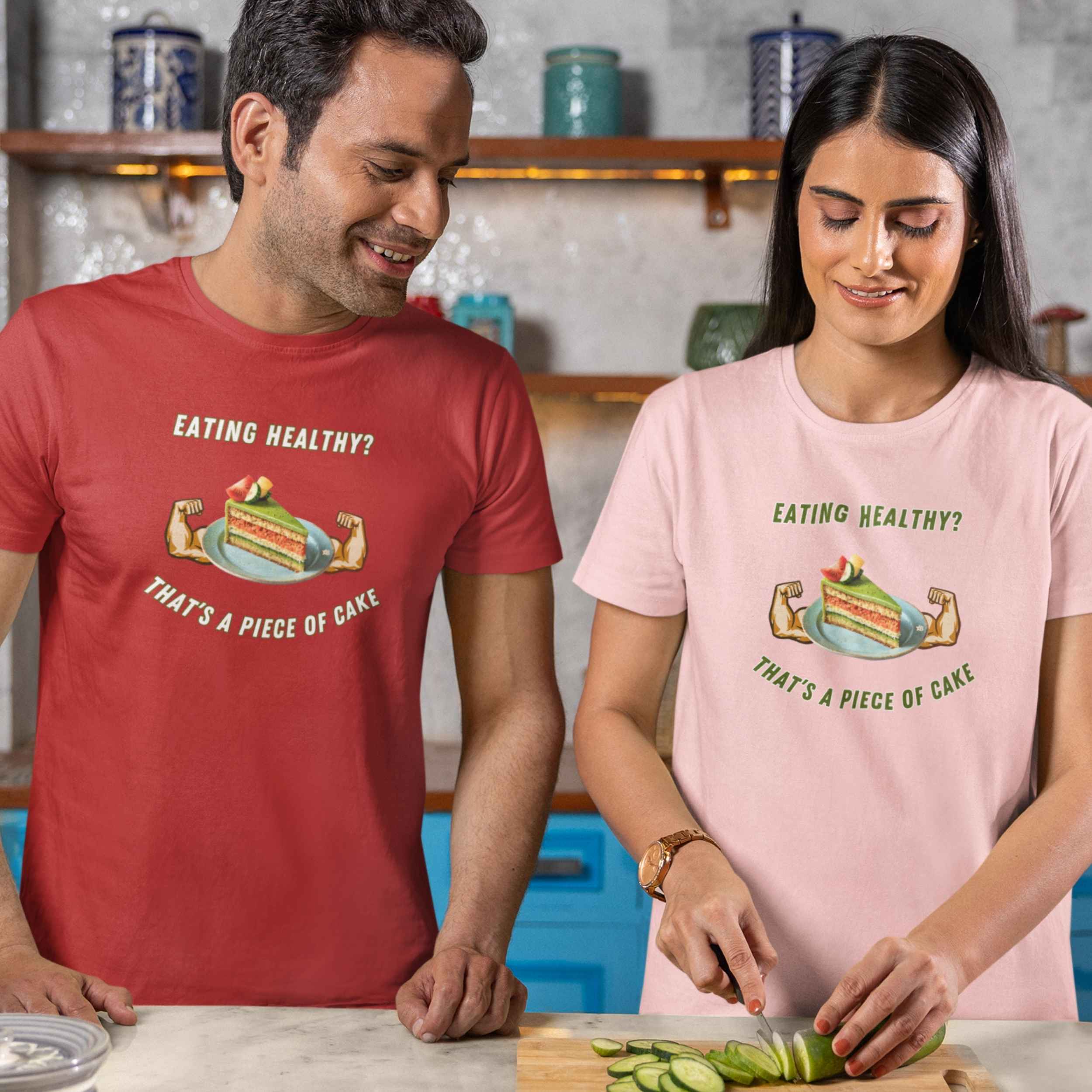 Eating Healthy? - Vegetable Cake - T-Shirt