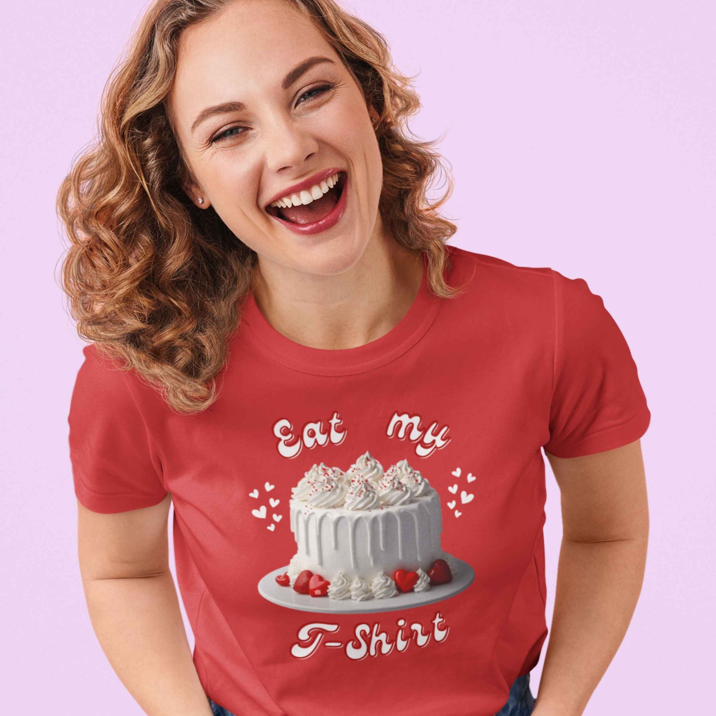 Eat My T-Shirt - White Cake - T-Shirt