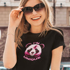 I'm Unique - Pink Panda - T-Shirt