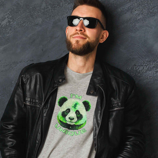 I'm Unique - Green Panda