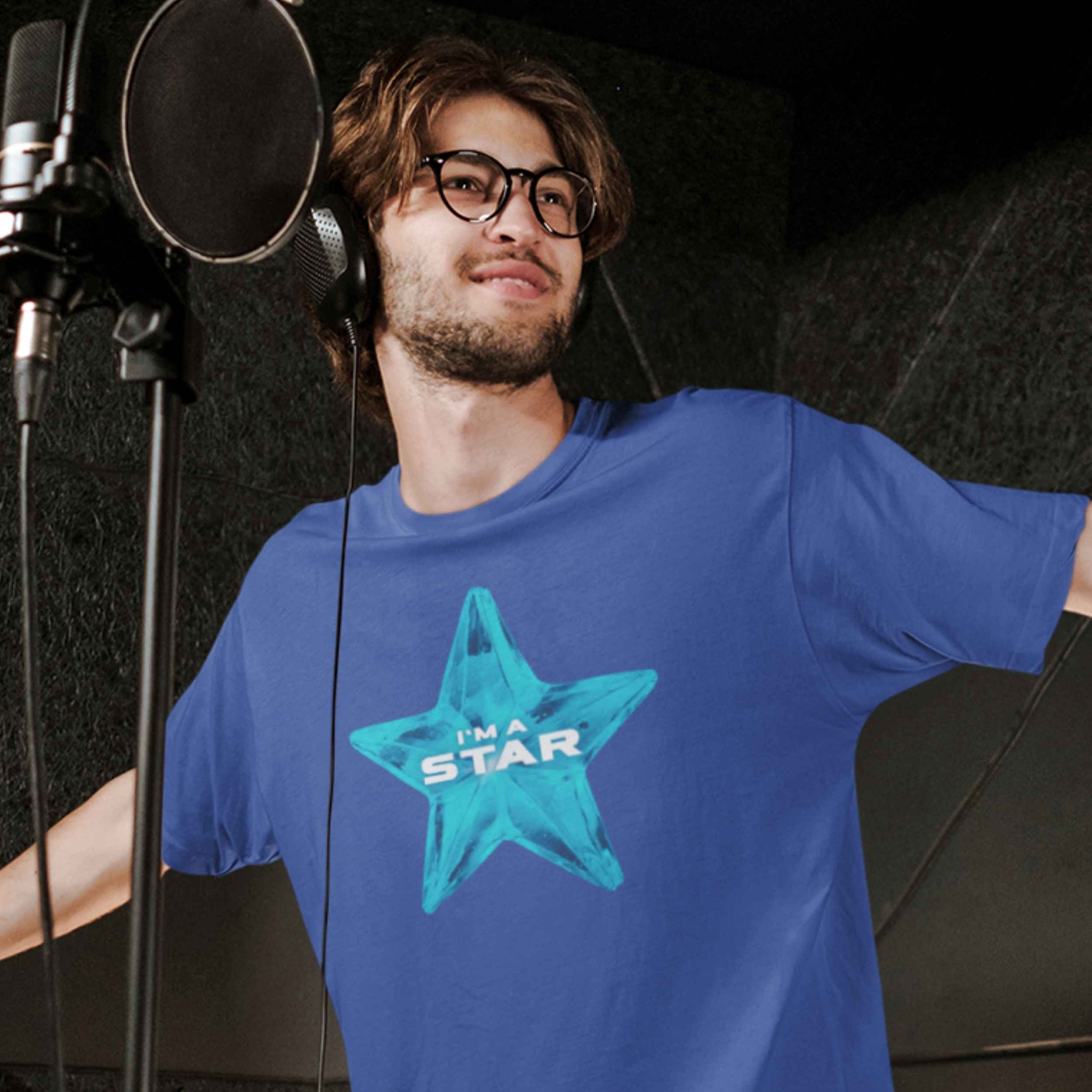 I'm a Star - Blue Star - T-Shirt
