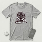 That's Suspicious - Penguin - T-Shirt - Athletic Heather mockup
