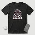 That's Suspicious - Penguin - T-Shirt - Black mockup