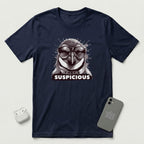 That's Suspicious - Penguin - T-Shirt - Navy mockup