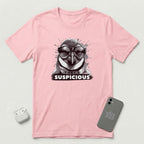 That's Suspicious - Penguin - T-Shirt - Pink mockup