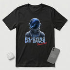 Enjoying My Space - Time Out! - T-Shirt - Black mockup