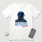 Enjoying My Space - Time Out! - T-Shirt - White mockup