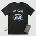 I'm Cool - Ice - T-Shirt - Black mockup