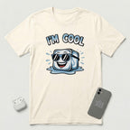 I'm Cool - Ice - T-Shirt - Natural mockup