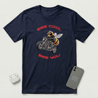 Bee Cool Bee You - T-Shirt - Navy mockup