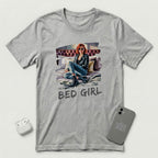 I'm a Bed Girl - Ruby Blaze - T-Shirt - Athletic Heather mockup