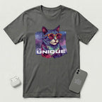 I'm Unique - Cat - T-Shirt - Asphalt mockup