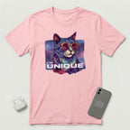 I'm Unique - Cat - T-Shirt - Pink mockup