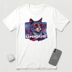 I'm Unique - Cat - T-Shirt - White mockup