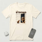 I am Strong - T-Shirt - Natural mockup