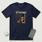 I am Strong - T-Shirt - Navy mockup