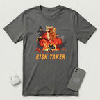 I'm a Risk Taker - T-Shirt - Asphalt mockup
