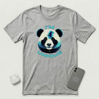 I'm Unique - Blue Panda - T-Shirt - Athletic Heather mockup