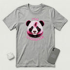 I'm Unique - Pink Panda - T-Shirt - Athletic Heather mockup