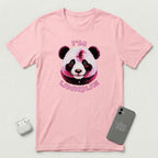 I'm Unique - Pink Panda - T-Shirt - Pink mockup