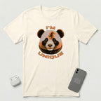I'm Unique - Orange Panda - T-Shirt - Natural mockup