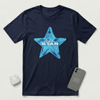 I'm a Star - Blue Star - T-Shirt - Navy mockup