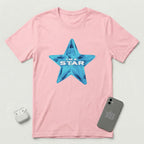 I'm a Star - Blue Star - T-Shirt - Pink mockup