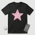 I'm a Star - Pink Star - T-Shirt - Black mockup